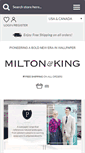 Mobile Screenshot of miltonandking.com